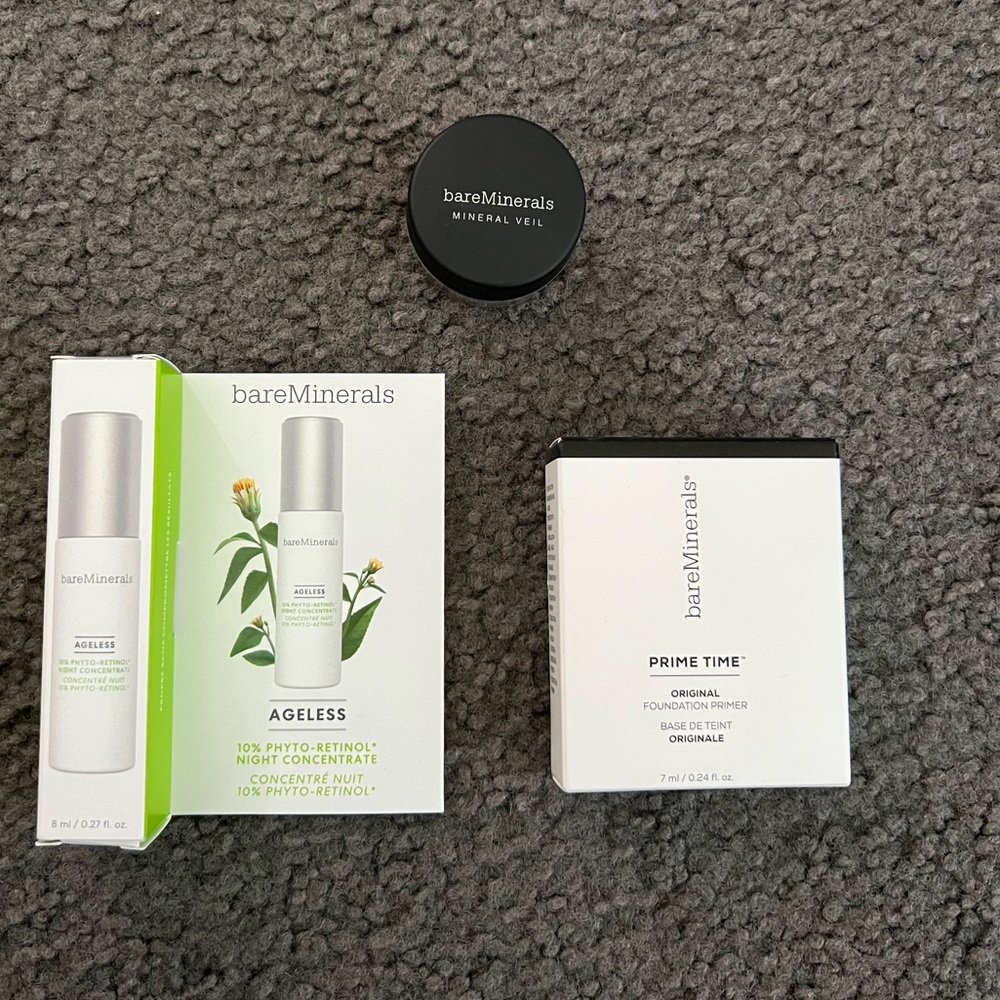 NIB bare minerals trio